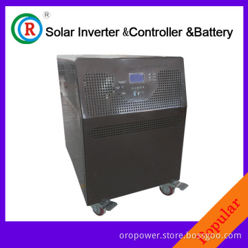 24V 6kw Inverter&Controller&Battery with LED/LCD